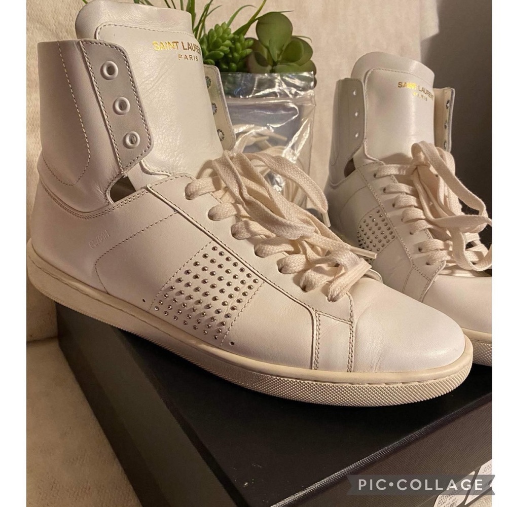 GUC Saint Laurent High-Top Sneaker Shoes - Picture 2 of 7